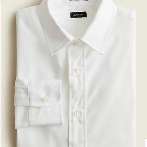 J Crew boys Ludlow dress shirt in white, size 14